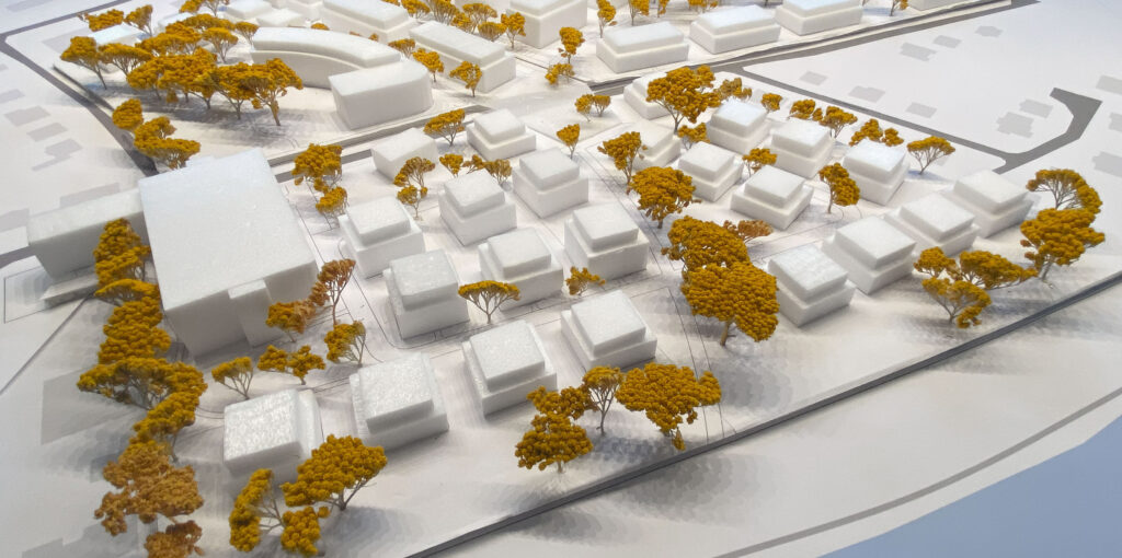 Wohnquartier Spreevorstadt Modell B-Plan 126