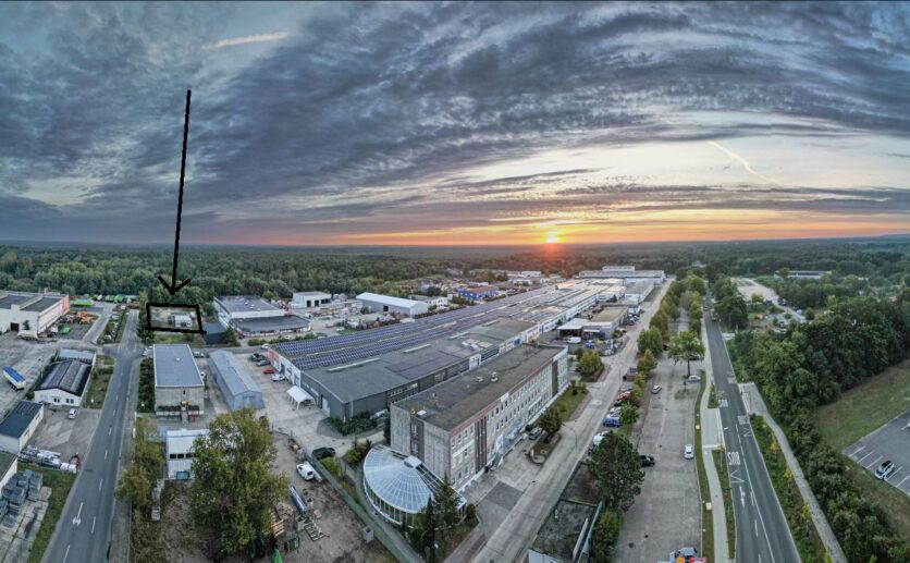 Industriestr Lage Luftbild